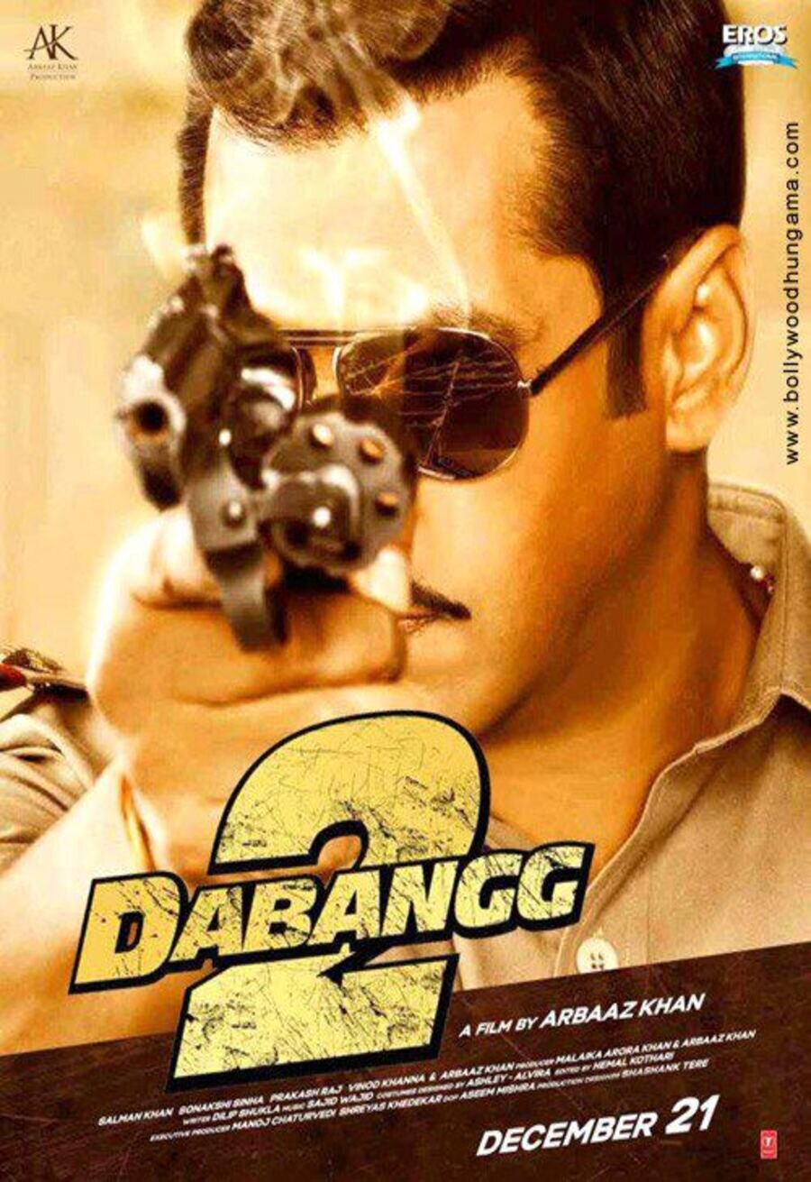 Cartel de Dabangg 2 - Reino Unido