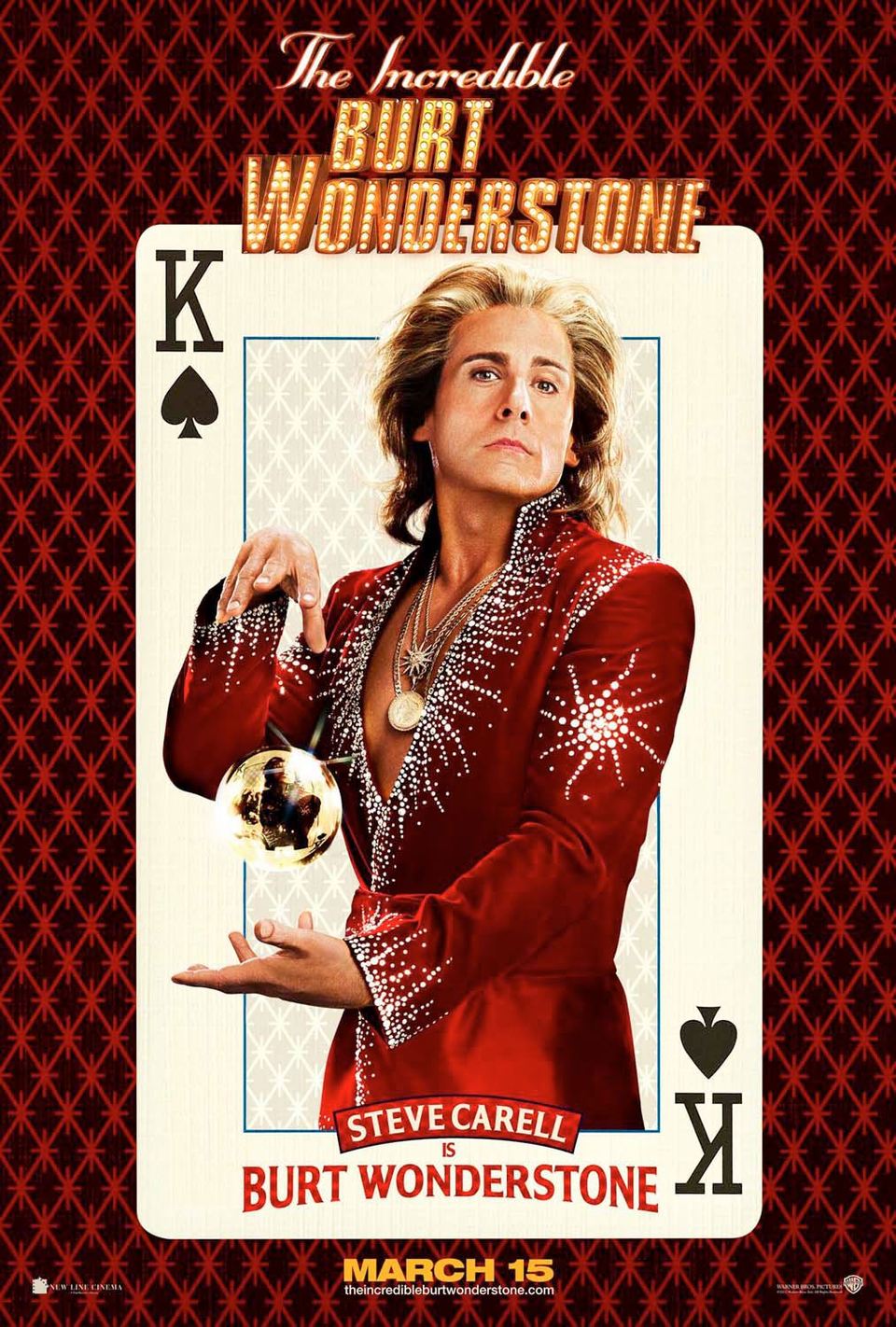 Cartel de The Incredible Burt Wonderstone - EEUU