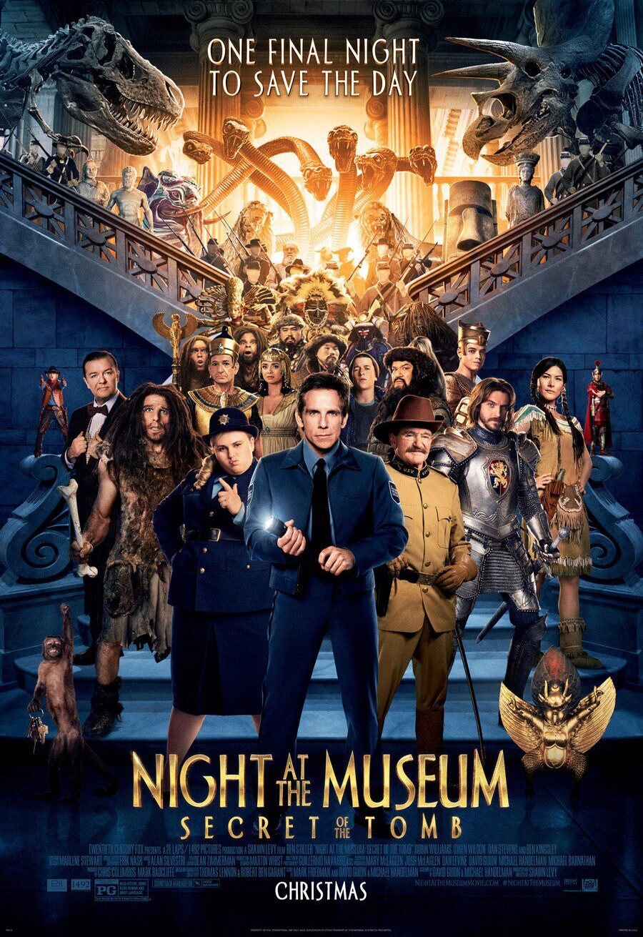 Cartel de Una Noche En El Museo: El Secreto Del Faraón - EEUU