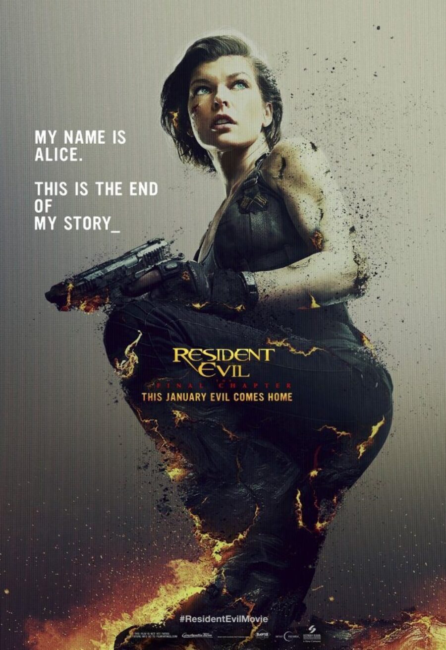 Cartel de Resident Evil: Capítulo final - 