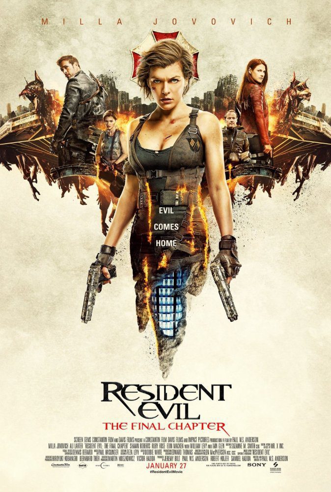 Cartel de Resident Evil: Capítulo final - 
