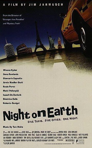 Cartel de Night on Earth - EEUU