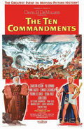 Cartel de Los diez mandamientos