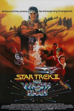 Cartel de Star Trek II: La ira de Khan
