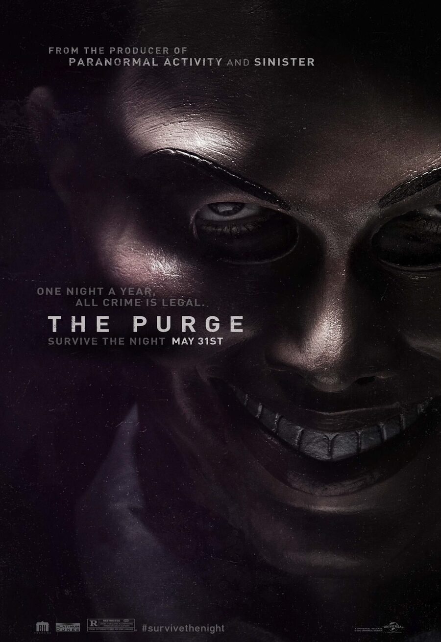 Cartel de The Purge: La noche de las bestias - EEUU