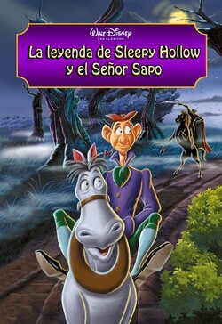 Cartel de La leyenda de Sleepy Hollow y el Señor Sapo