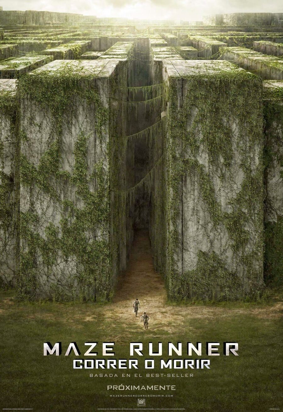 Cartel de Maze Runner: Correr o Morir - México