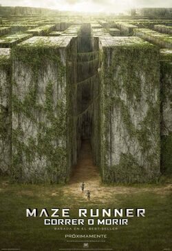 Cartel de Maze Runner: Correr o Morir