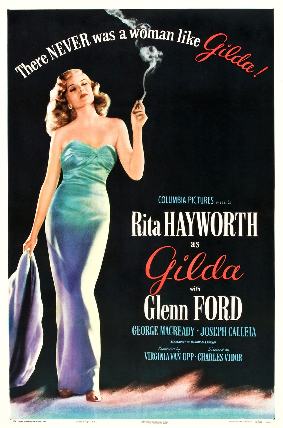 Cartel de Gilda - Estados Unidos
