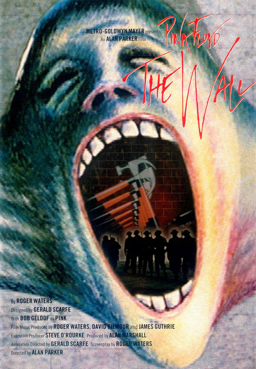 Cartel de Pink Floyd The Wall - Estados Unidos