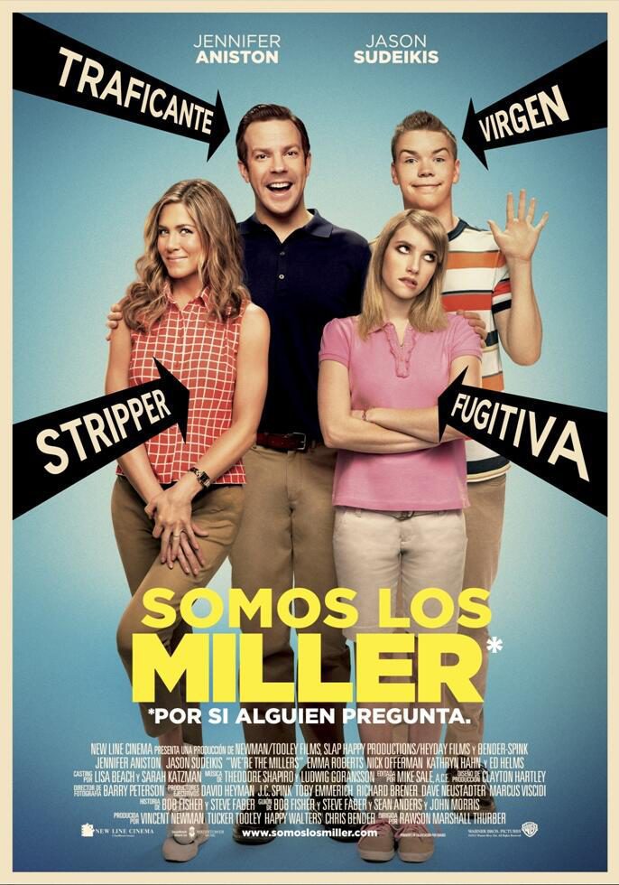 Cartel de ¿Quién *&%! son los Miller? - España