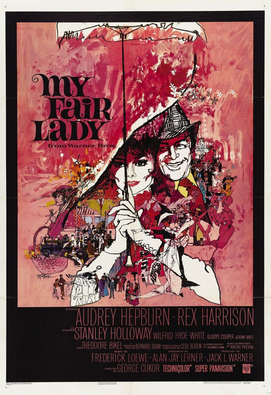 Cartel de My Fair Lady - EEUU