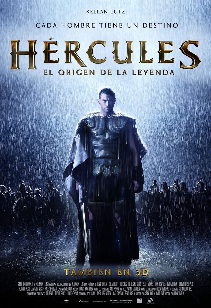 Cartel de La leyenda de Hércules - España