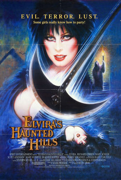 Cartel de Elvira's Haunted Hills
