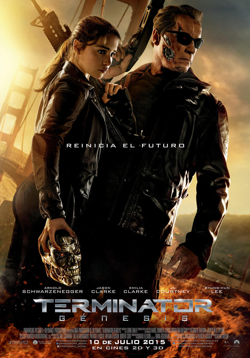 Cartel de Terminator: Génesis - España