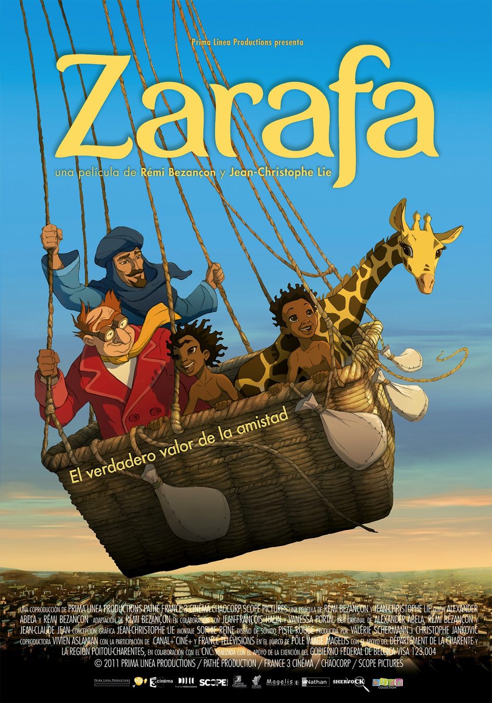 Cartel de Zarafa - España