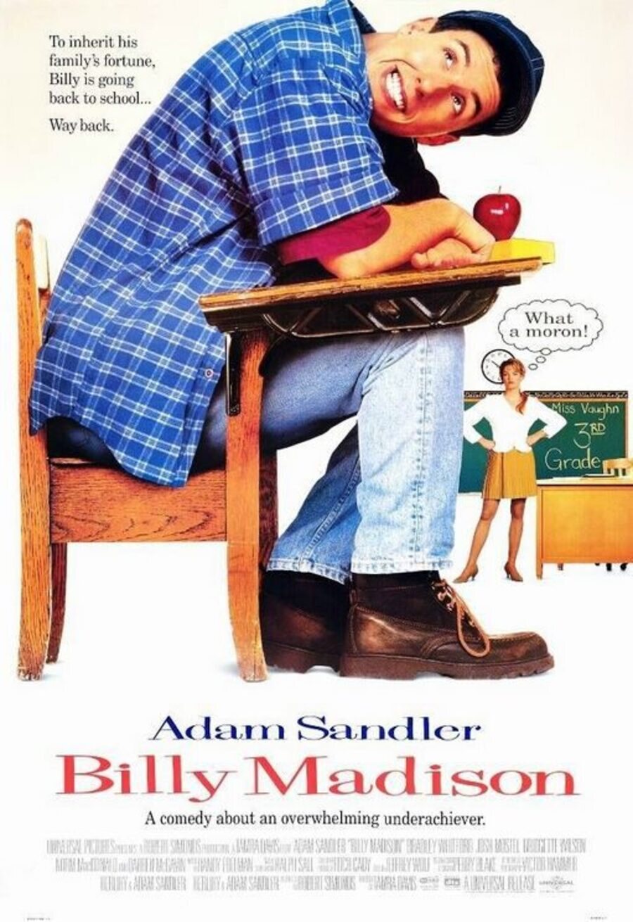 Cartel de Billy Madison - EEUU