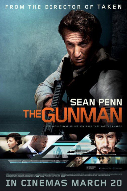 Cartel de The Gunman: En la mira - Reino Unido