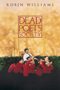 Cartel de La sociedad de los poetas muertos
