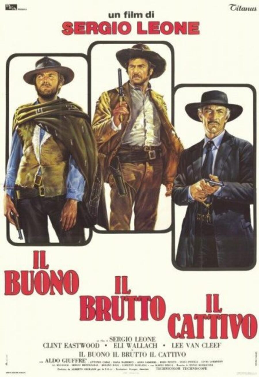 Cartel de El bueno, el malo y el feo - Italia