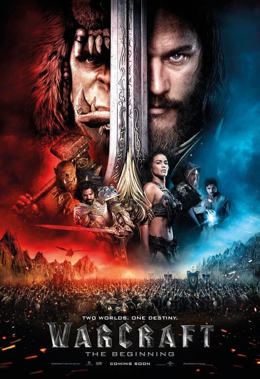 Cartel de Warcraft: El primer encuentro de dos mundos - EE.UU.