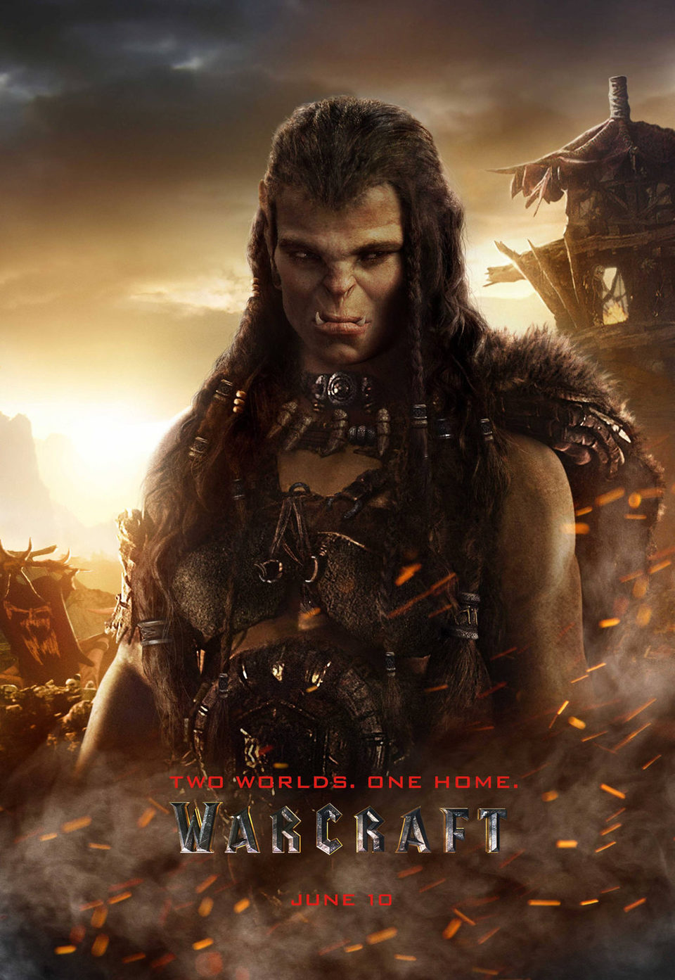 Cartel de Warcraft: El primer encuentro de dos mundos - Draka