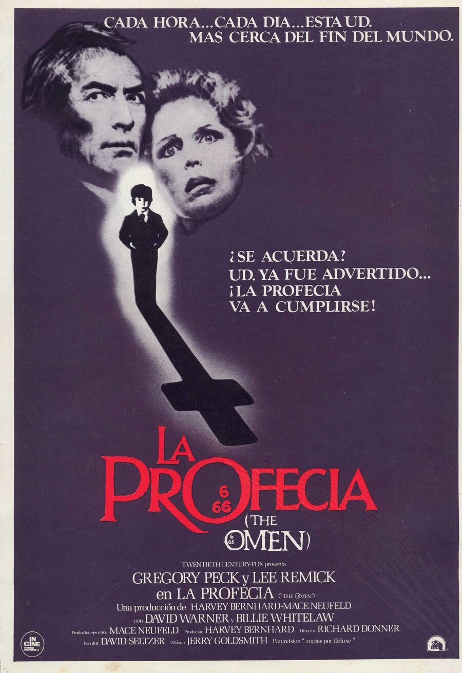 Cartel de La profecía - España