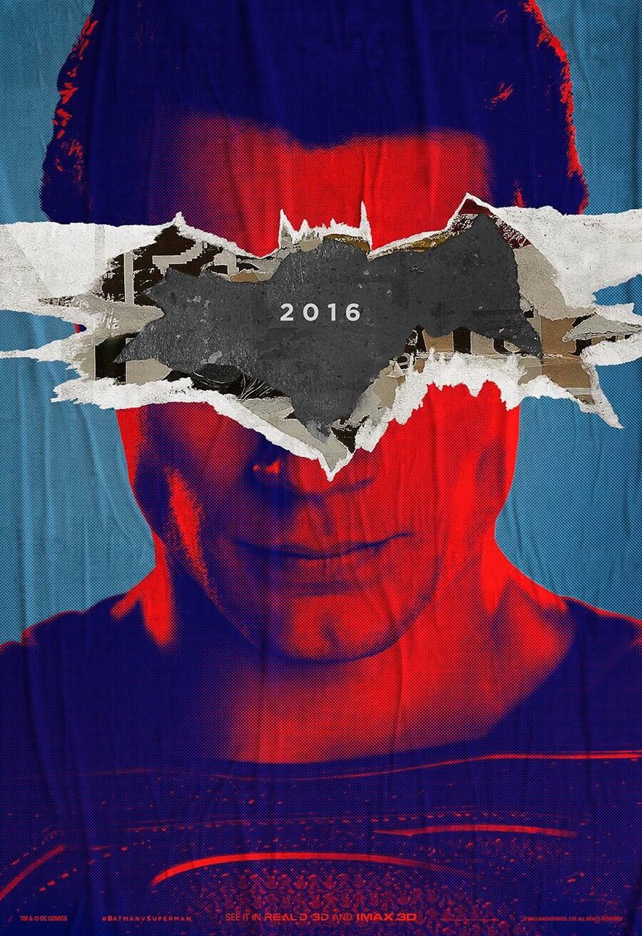 Cartel de Batman v Superman: El origen de la justicia - IMAX