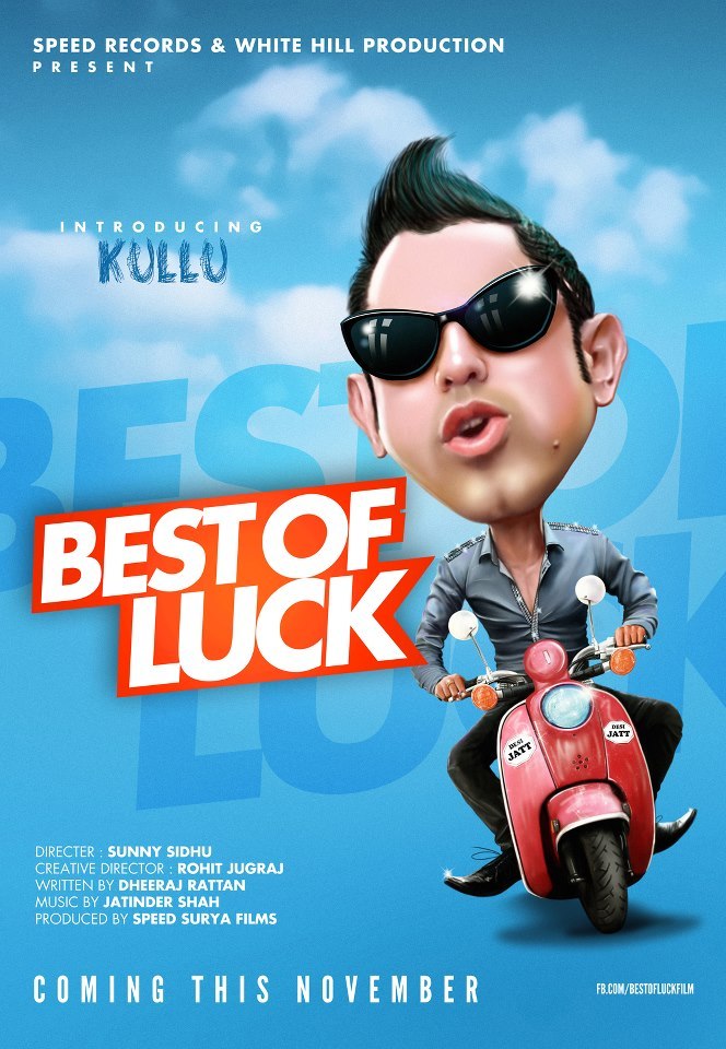 Cartel de Best of Luck - Reino Unido
