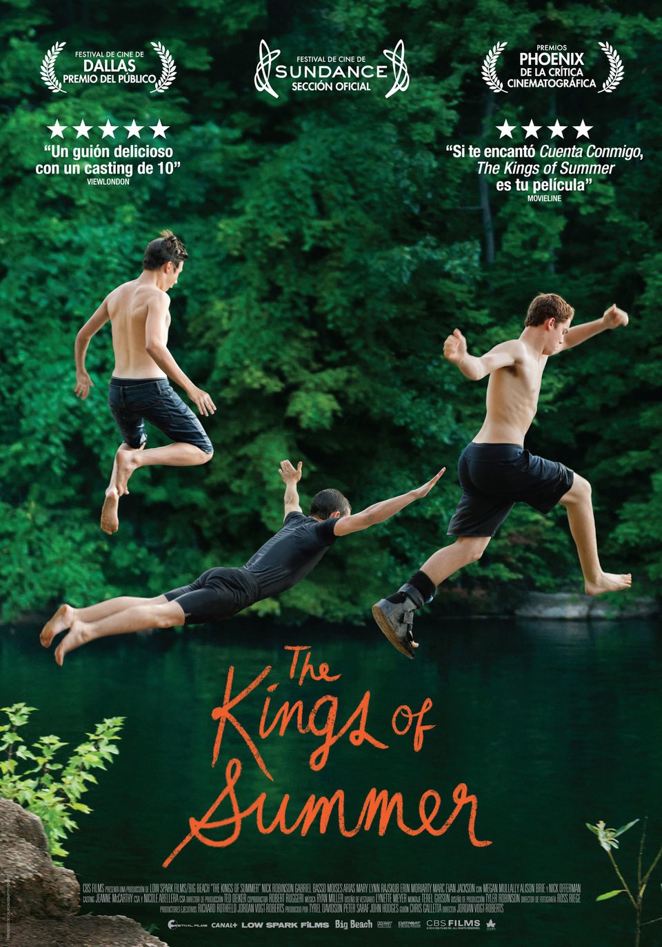 Cartel de The Kings of Summer - España