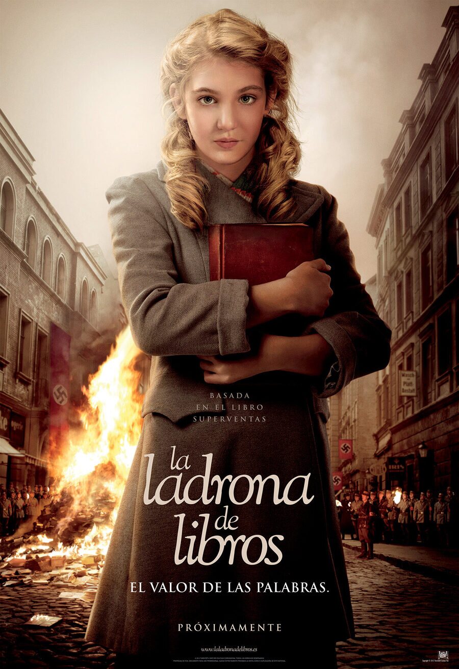 Cartel de Ladrona de Libros - Teaser España