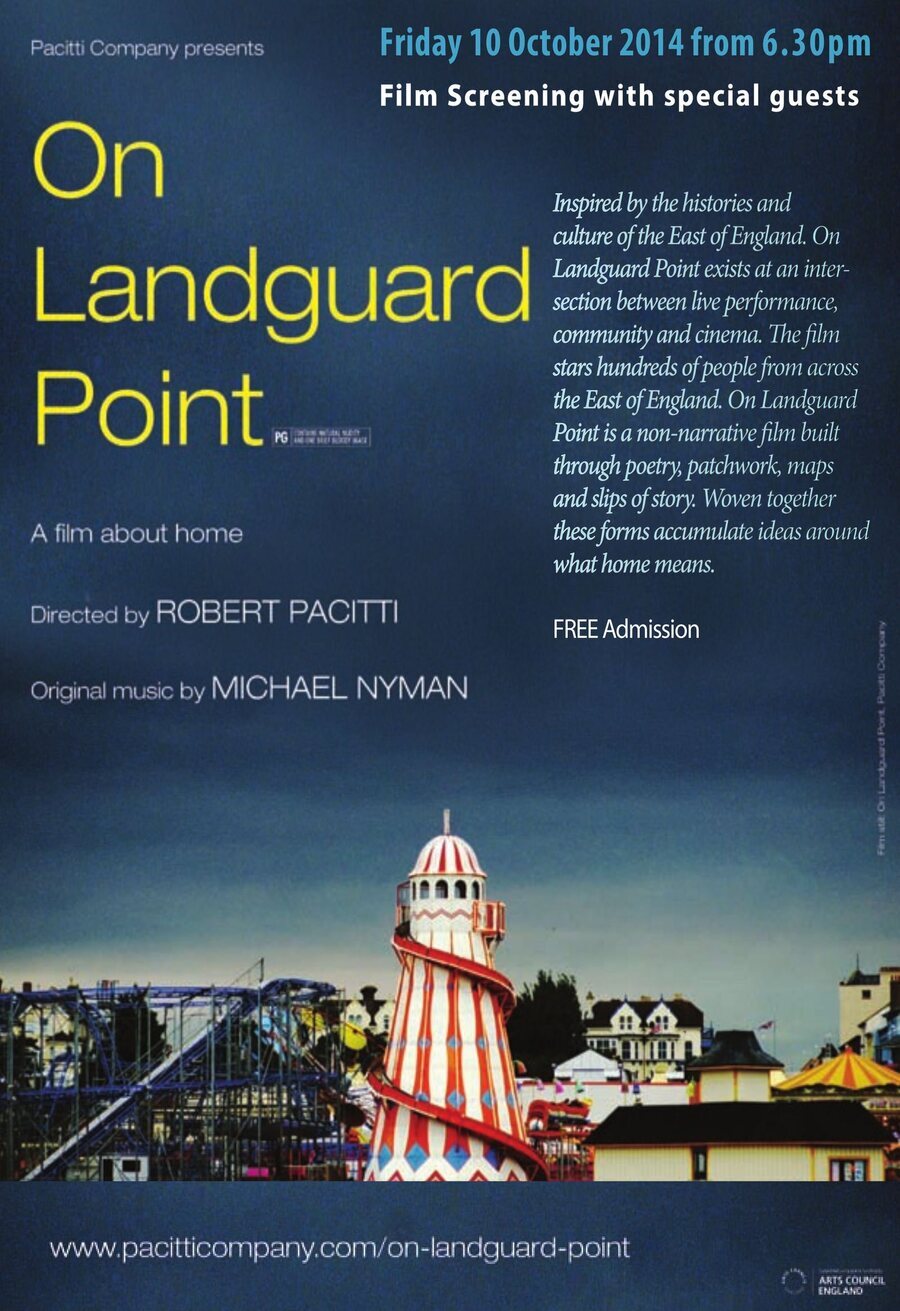 Cartel de On Landguard Point - Reino Unido