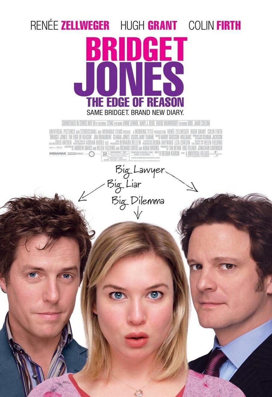 Cartel de Bridget Jones: Al borde de la razón - Estados Unidos