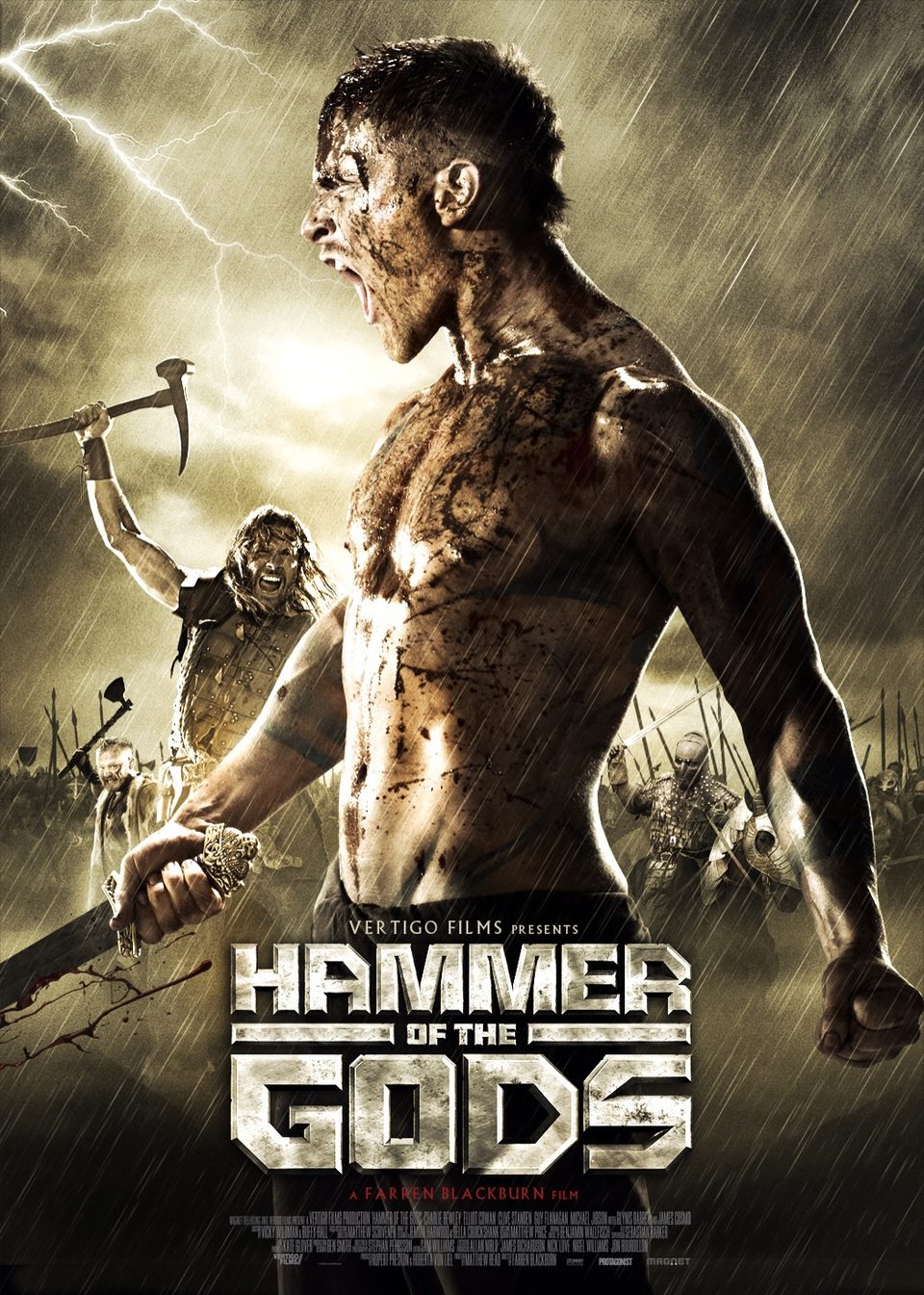 Cartel de Hammer Of The Gods - Reino Unido