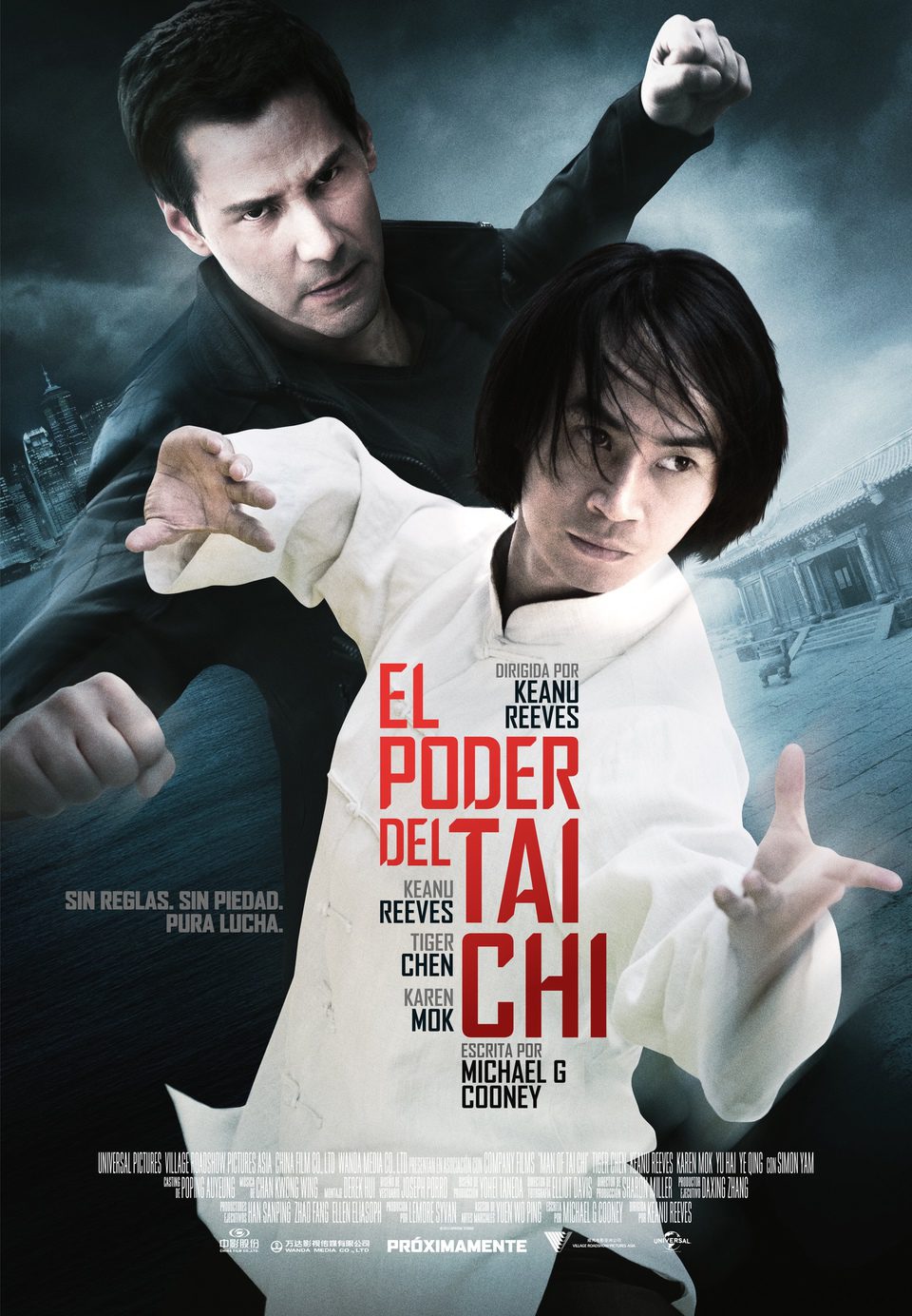 Cartel de El poder del Tai Chi - España