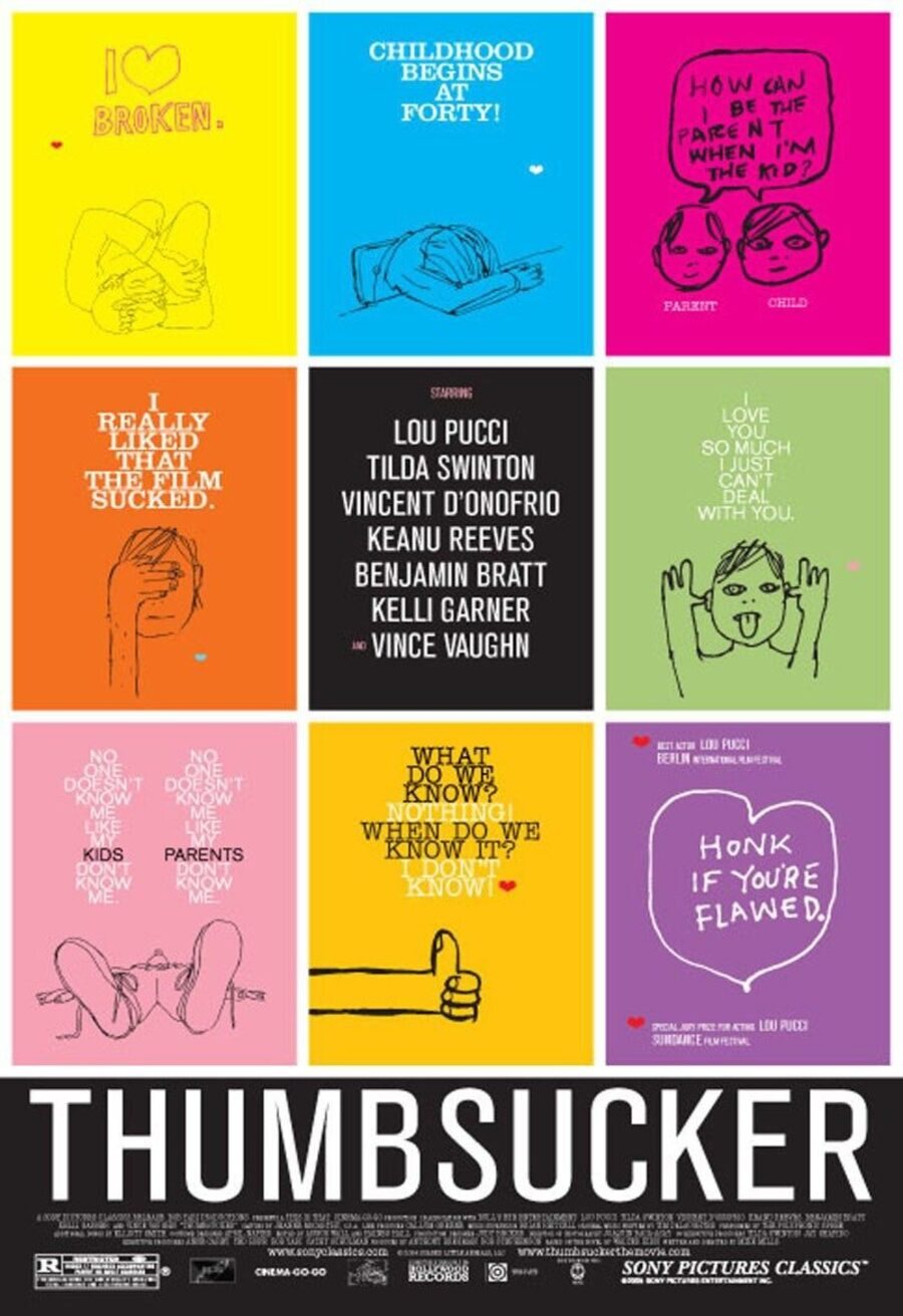 Cartel de Thumbsucker - Estados Unidos