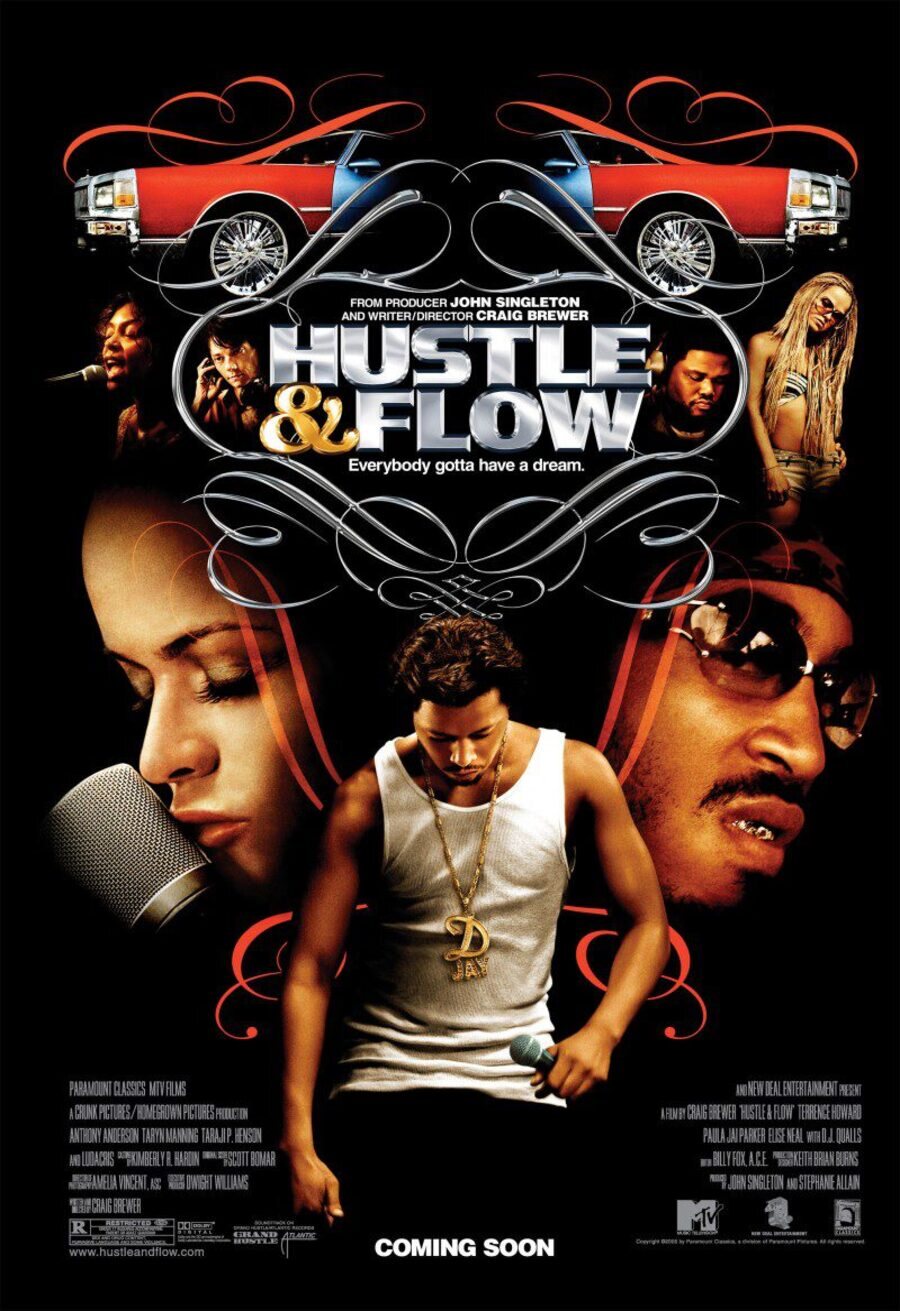 Cartel de Hustle & Flow - EEUU