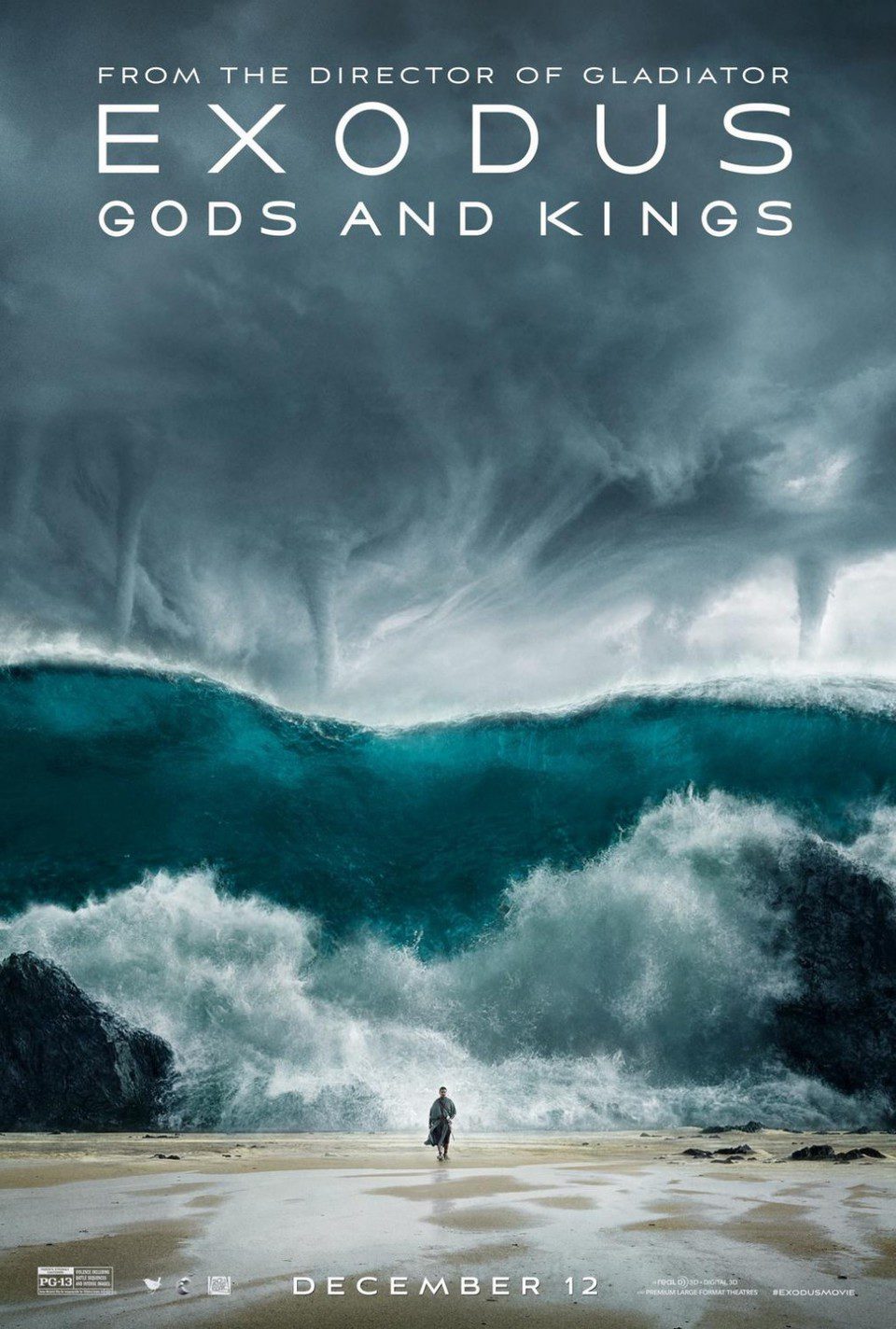 Cartel de Éxodo: Dioses y reyes - EEUU 2