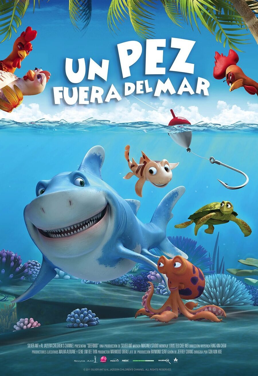 Cartel de Un pez fuera del mar - España