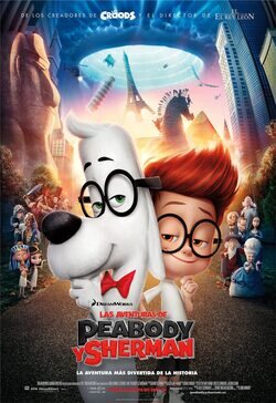 Cartel de Las aventuras de Peabody y Sherman