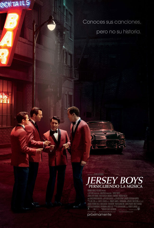 Cartel de Jersey Boys: Persiguiendo la música - México