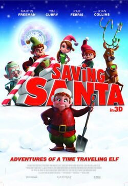 Cartel de Saving Santa