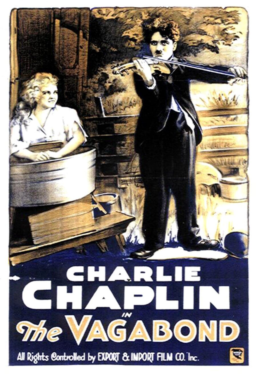 Cartel de Charlot, bohemio - Estados Unidos