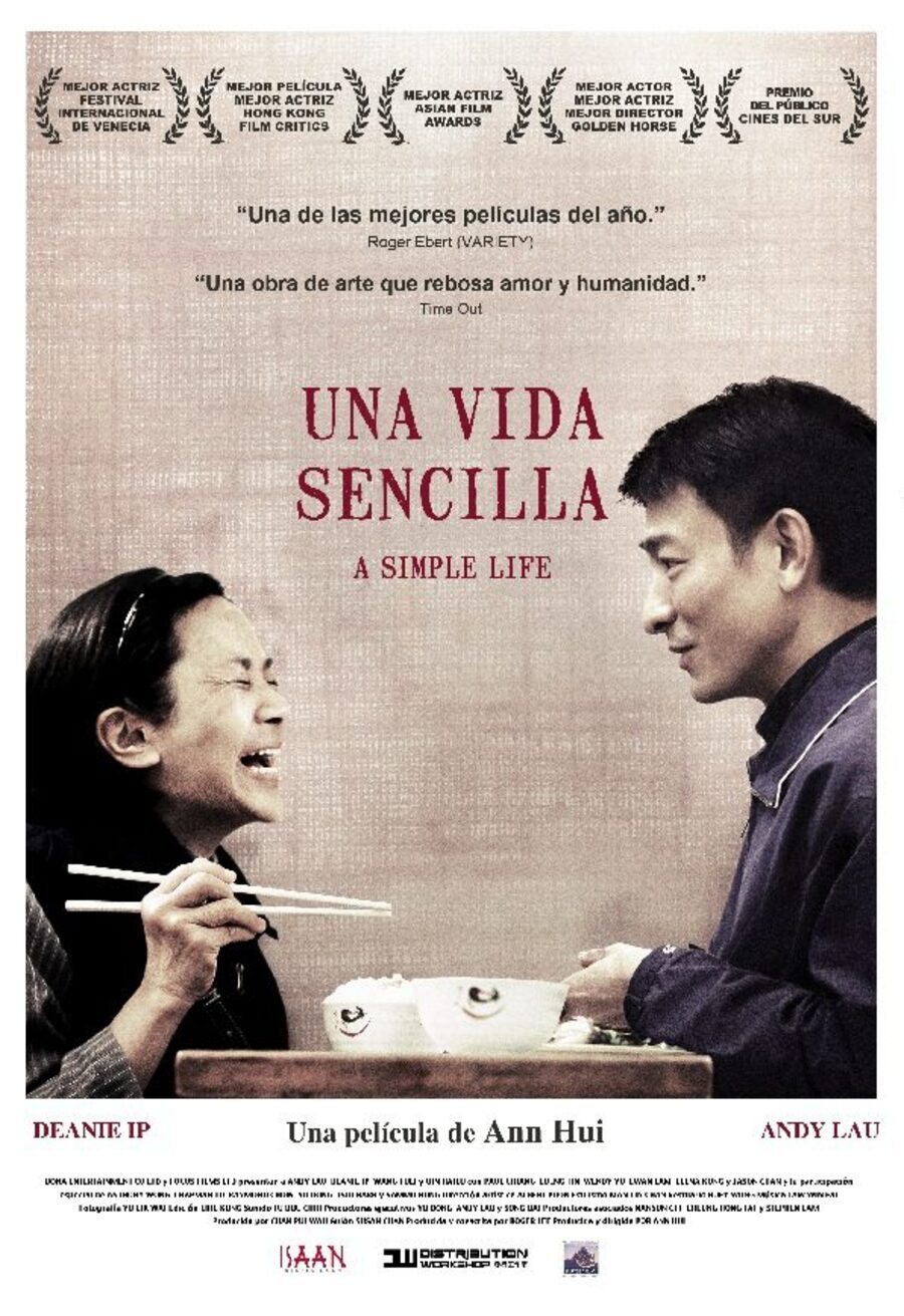 Cartel de Una vida sencilla - España