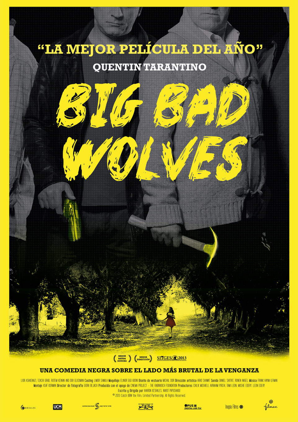 Cartel de Big Bad Wolves - España