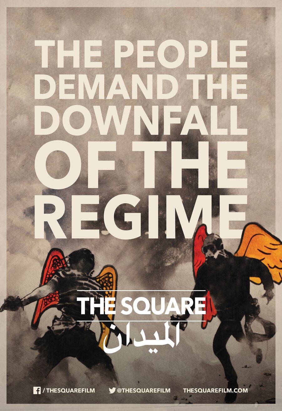 Cartel de The Square (El Midan) - Estados Unidos