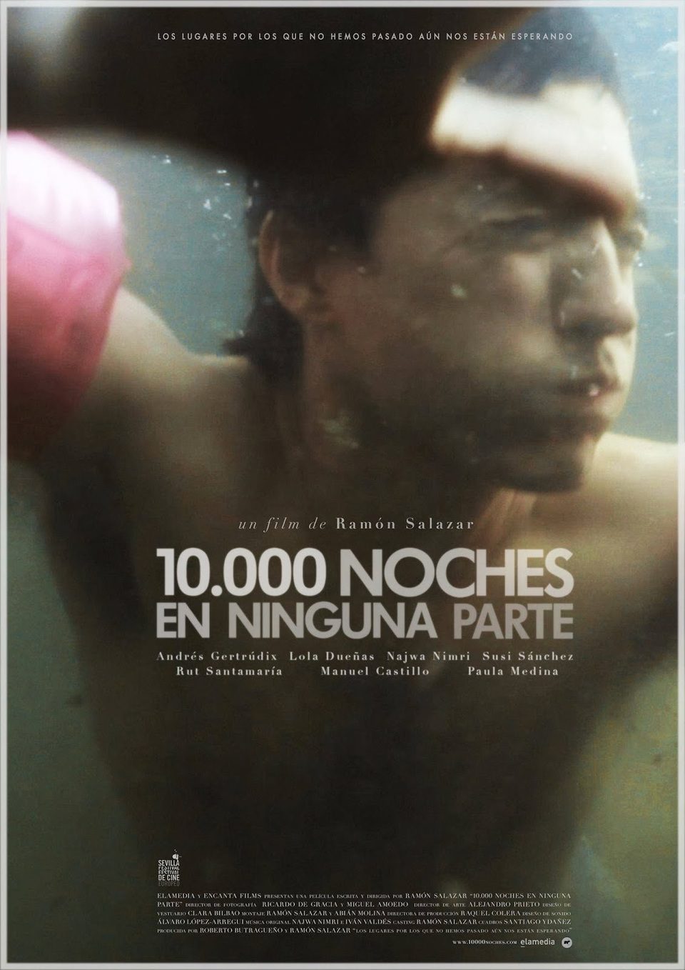 Cartel de 10.000 noches en ninguna parte - España