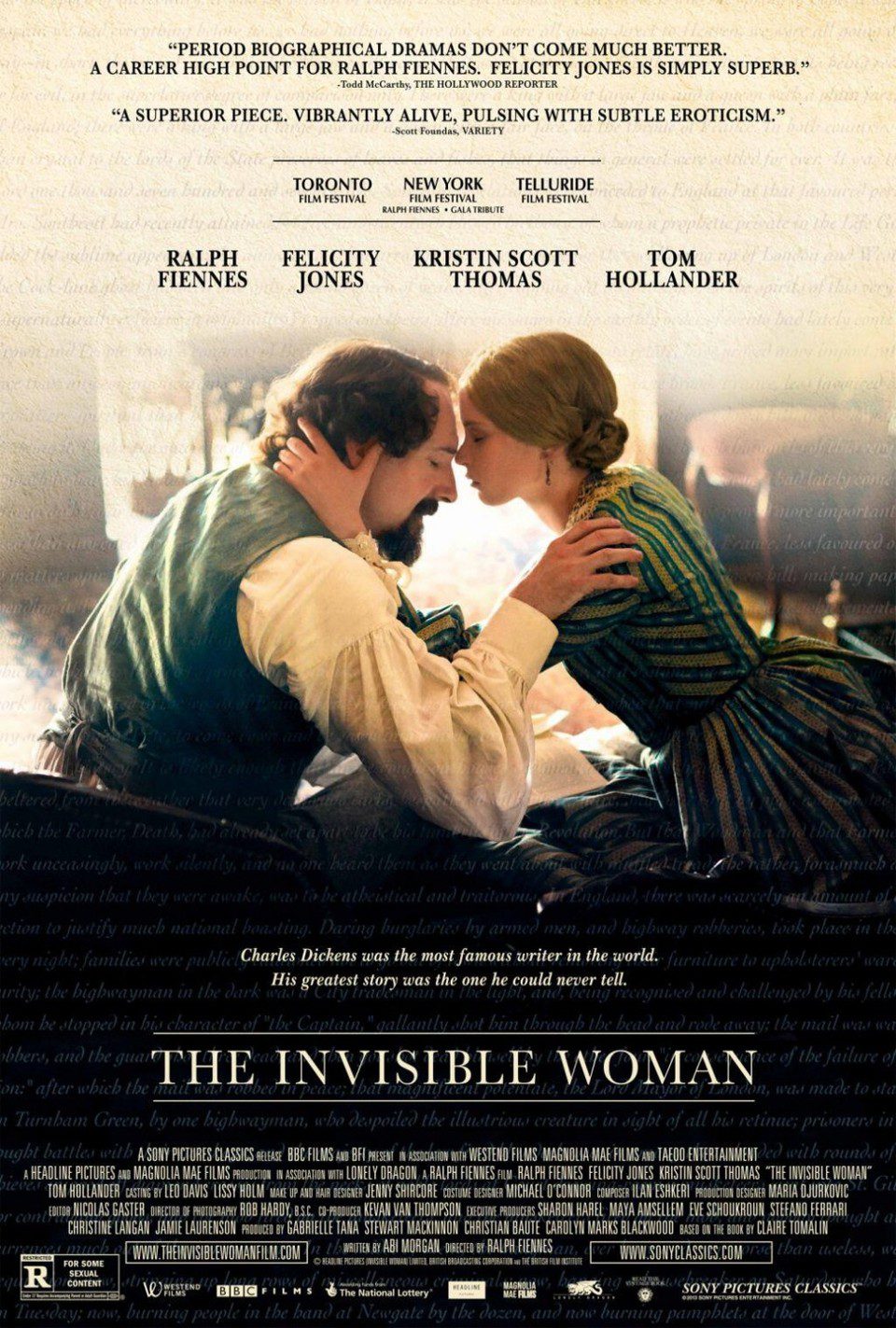 Cartel de The Invisible Woman - EEUU