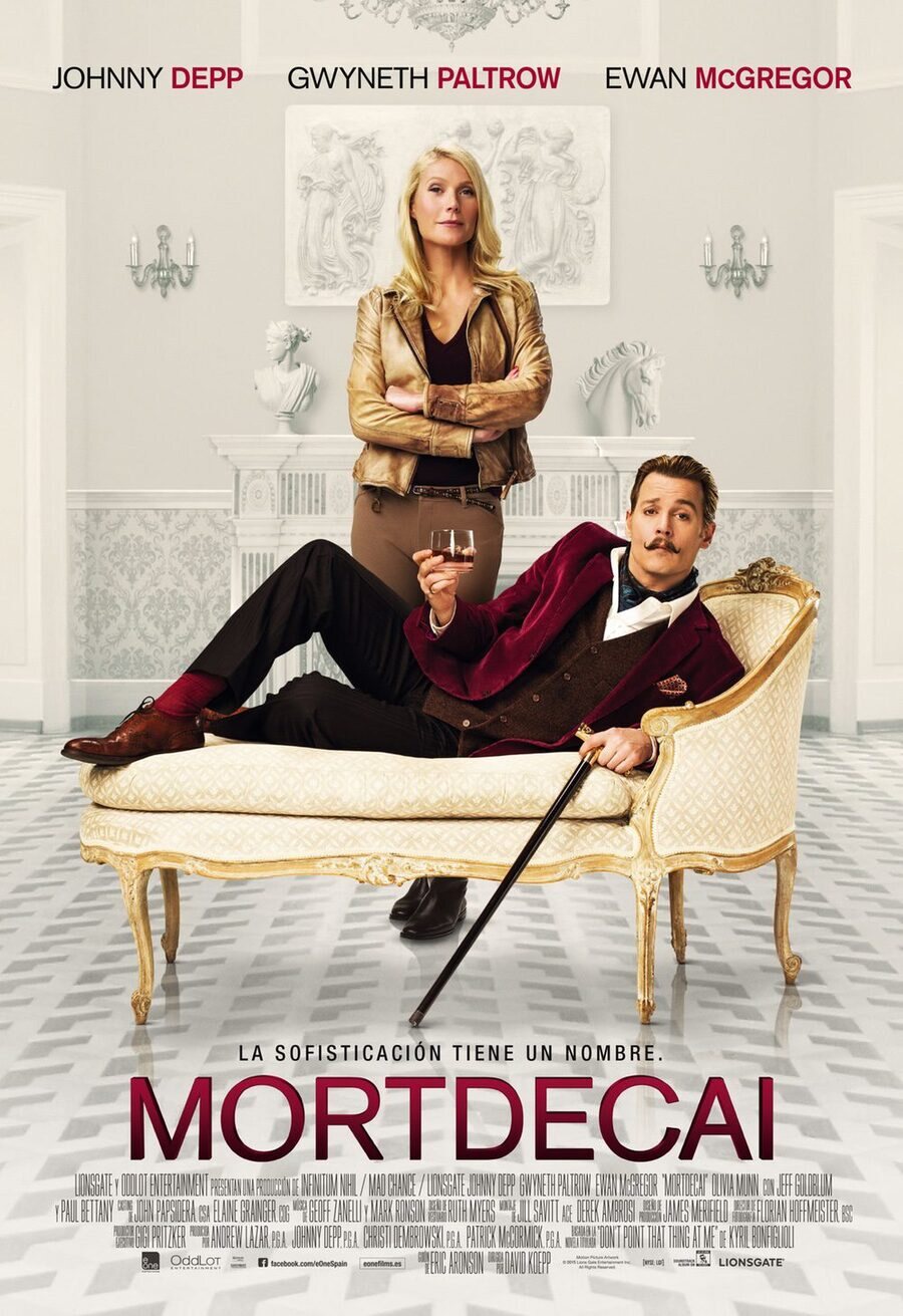 Cartel de Mortdecai: El artista del engaño - España