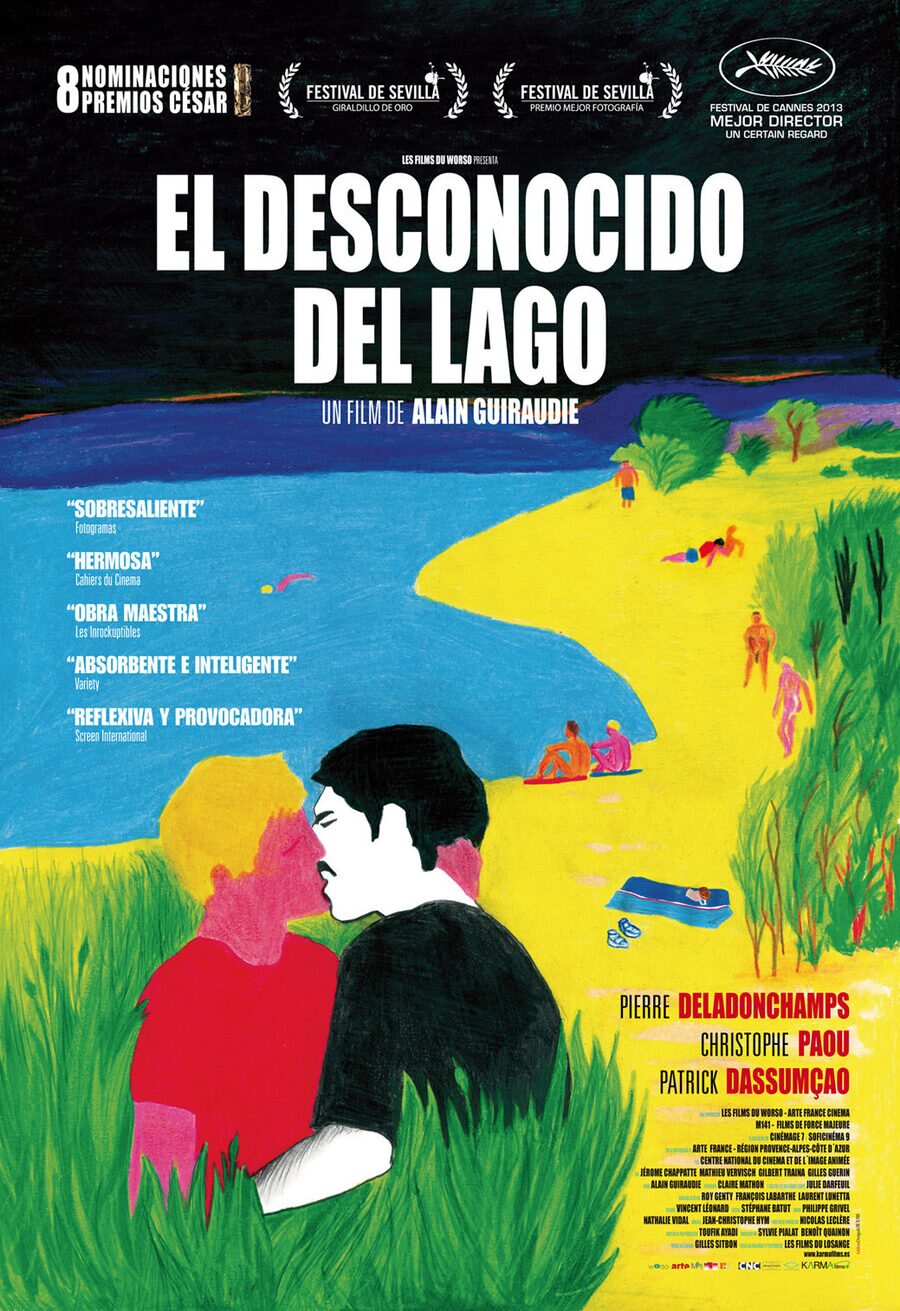 Cartel de El extraño del lago - España